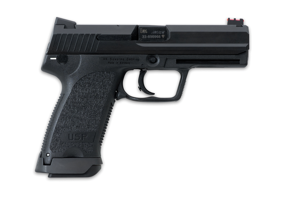 H&K USP .9MM CUSTOM SPORT 108MM C/W CASE BLUE